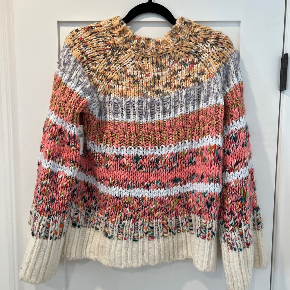 Brand New Multicolored Anthropologie Sweater